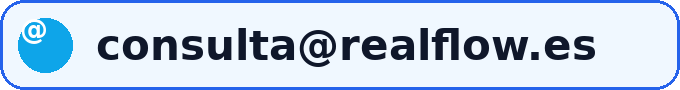 Correo de contacto RealFlow